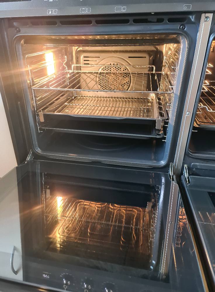 Efter professionel ovnrens i Ringsted – ovnen blev rengjort og klargjort